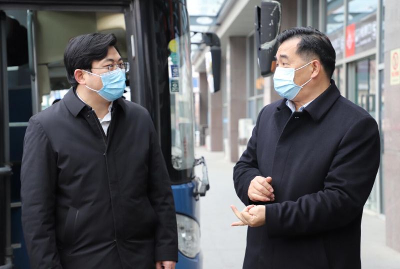 市委常委、武進(jìn)區(qū)委書記喬俊杰督查武進(jìn)汽車站春運(yùn)及疫情防控工作